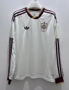 2026 Spain Away Long Sleeve Soccer Jersey